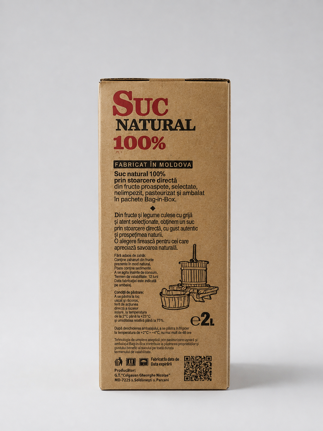 Suc de Mere, Morcov & Sfeclă — 2L